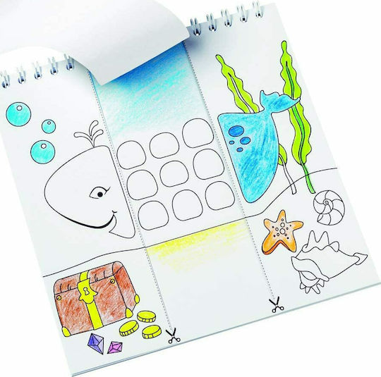 Pelikan Drawing Pad Combino with Animals 1pcs