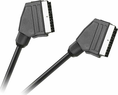 Cabletech Καλώδιο Scart male - Scart male 1.5m Μαύρο DM-4015-1.5