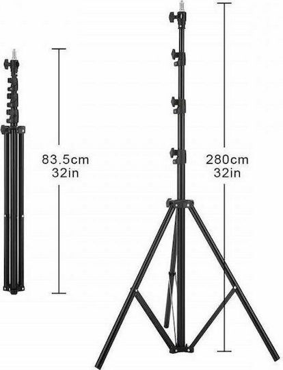 E-Image LS11 Lighting Tripod for Studio 2.8m Light Stand