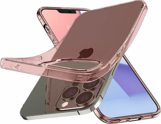 Spigen Crystal Flex Back Cover Σιλικόνης 2mm Ροζ (iPhone 13 Pro)