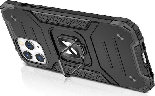Wozinsky Ring Armor Back Cover Πλαστικό Μαύρο (iPhone 13 Pro Max)