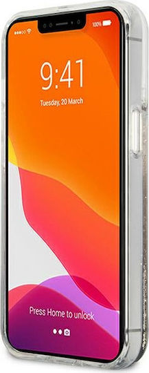 Guess Logo Back Cover Πλαστικό Χρυσό (iPhone 13 Pro)