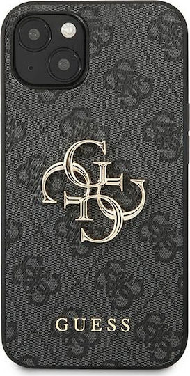 Guess Back Cover Synthetic Leather Gray (iPhone 13)