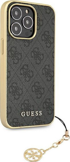 Guess Umschlag Rückseite Kunststoff Gray (iPhone 13 Pro)