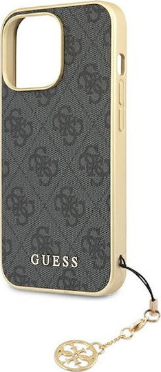 Guess Umschlag Rückseite Kunststoff Gray (iPhone 13 Pro)