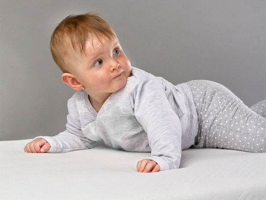 Sensillo Crib Mattress with Coconut Fiber 70x140+70cm
