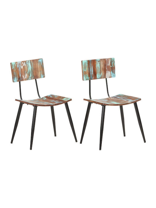 Dining Room Wooden Chair 42x37x82cm 2pcs