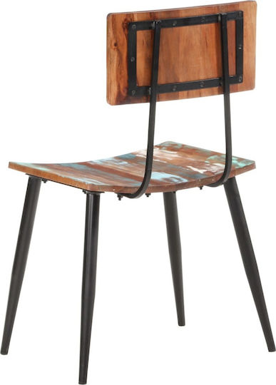 Stühle Speisesaal Mehrfarbig 2Stück 42x37x82cm