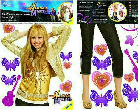 OIKOPEN Autocolant Decorativ pentru Copii Perete Hannah Montana OIKOPEN Autocolant Decorativ pentru Copii Perete Hannah Montana