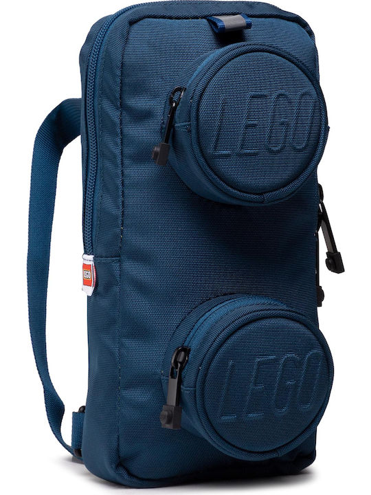 Lego Brick Sling School Bag Backpack Kindergarten in Blue color