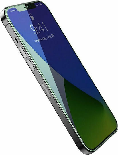 Baseus Anti Blue Light 0.15mm Full Face Tempered Glass 2pcs (iPhone 12 mini)