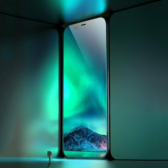 Baseus Anti Blue Light 0.15mm Full Face Tempered Glass 2pcs (iPhone 12 mini)