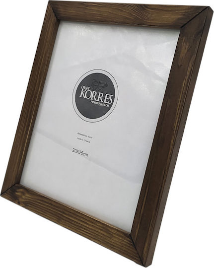 Korres Craft Fotorahmen Walnussbraun Hölzernes 20x25