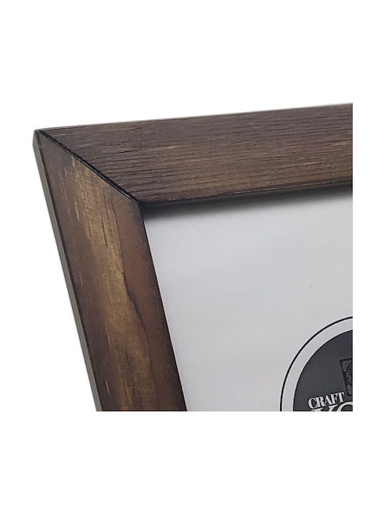 Korres Craft Рамка За Снимки Дървена Walnut Кафява
