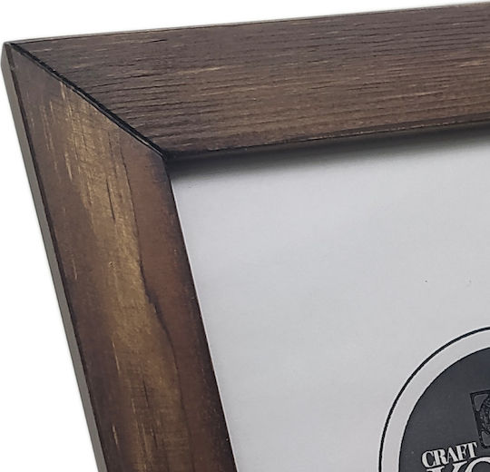 Korres Craft Κορνίζα Ξύλινη Walnut Brown