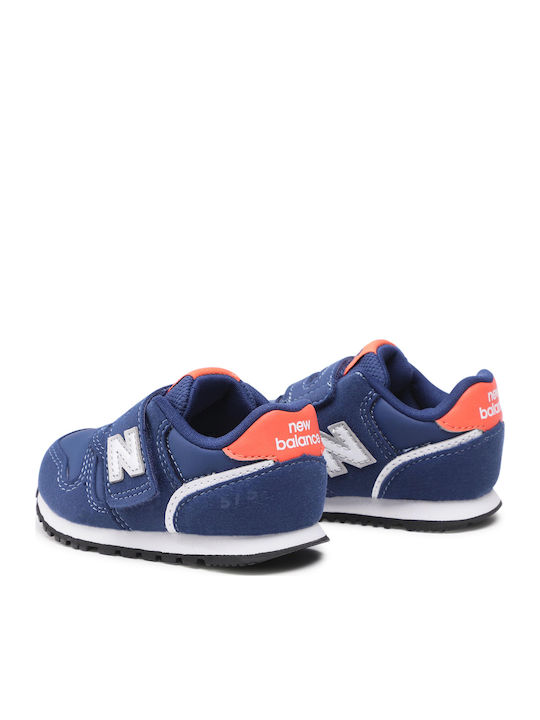 Kids Sneakers for Boys with Hoop & Loop Closure Navy Blue