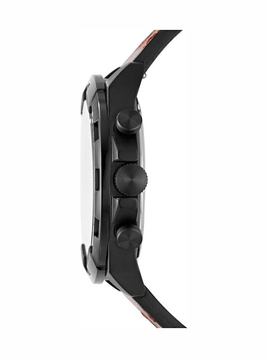 Fossil Bronson Uhr Batterie mit Lederarmband