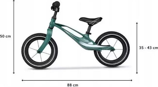 Lionelo Kids Balance Bike Bart Air Green