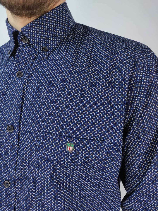 Long-sleeved Shirt Navy Blue