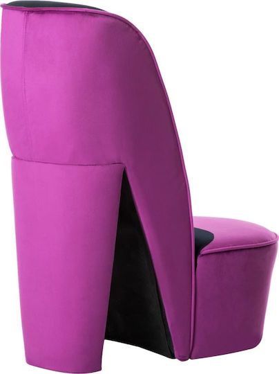 Catifelat Violet 43x82.5x85.5cm
