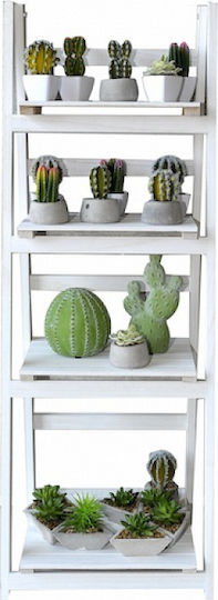 Lalos Pot Rack Wooden Brown 44cmx33cmx112cmcm.