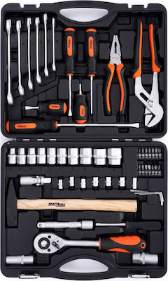 Kraft & Dele KD-10461 Tool Case with 56 Tools