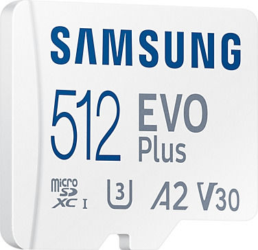Samsung Evo Plus (2021) microSDXC 512GB U3 V30 A2 UHS-I 130MB/s