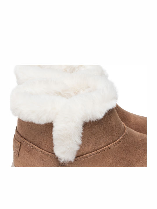 On The Go Joy Suede Γυναικεία Chelsea Μποτάκια Ταμπά
