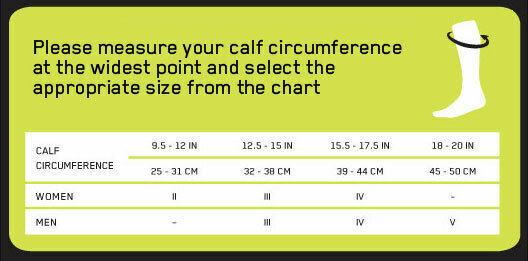 CEP Compression Calf Sleeves 3.0 Elastic Calf Support Green WS50CX2000
