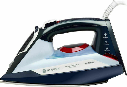Singer Σίδερο Ατμού 2400W με Συνεχόμενη Παροχή Ατμού 40gr/min