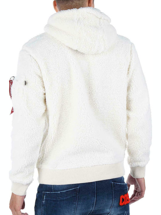 Sweatshirt mit Kapuze Weiß