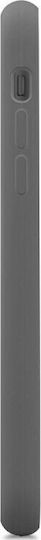 KWmobile Rubber Umschlag Rückseite Silikon Titanium Grey (iPhone 11)