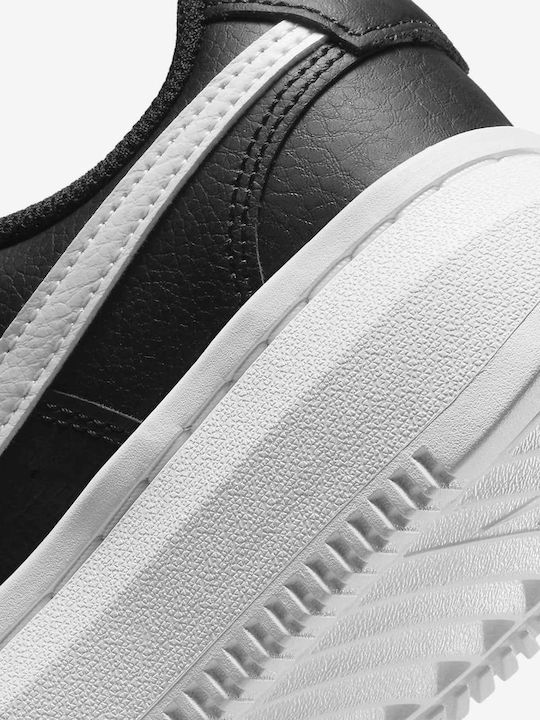 Court Vision Alta Damen Flatforms Sneakers Black / White