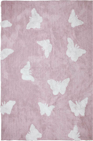 Klonaras Kids Synthetic Rug 8884 Butterflies 160x230cm 12mm