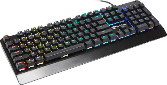 Meetion MK01 Gaming Μηχανικό Πληκτρολόγιο με Custom Blue διακόπτες και RGB φωτισμό (Αγγλικό US)