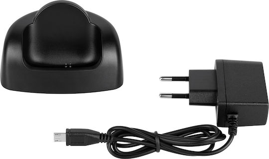 Kruger & Matz Simple 930 Dual SIM Κινητό με Μεγάλα Κουμπιά (Αγγλικό Μενού) Μαύρο