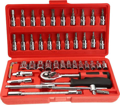 Set Ratchet 1\4" 46pcs