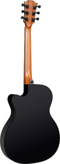 Lag Semi-Akustik Gitarre T118ASCE Ausschnitt Schwarz