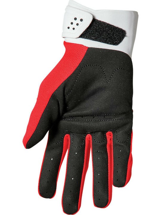 Thor Mx Spectrum Summertime Μotocross Gloves Red/White