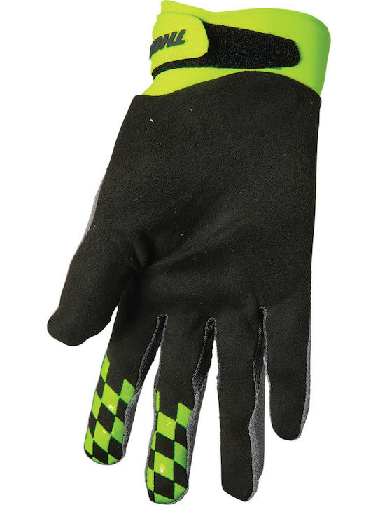 Thor MX Draft Summer Men's Gloves Gray/Acid