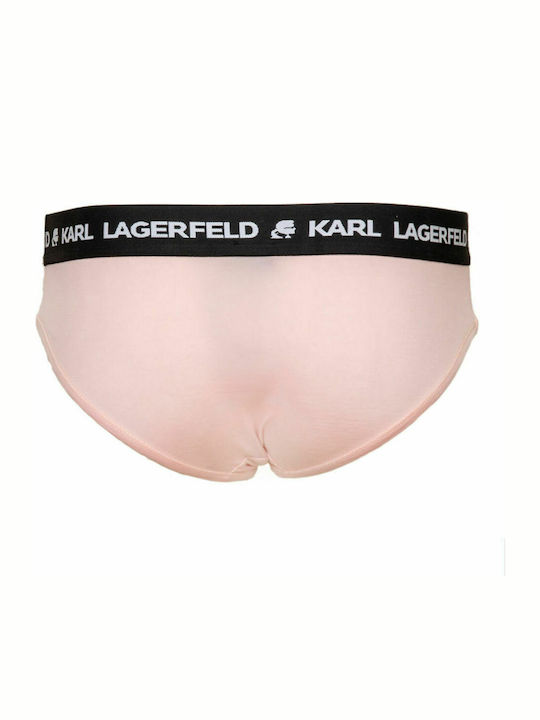 Karl Lagerfeld 211W2127 Damen Slip 2Pack Rosa 211W2127-P2W