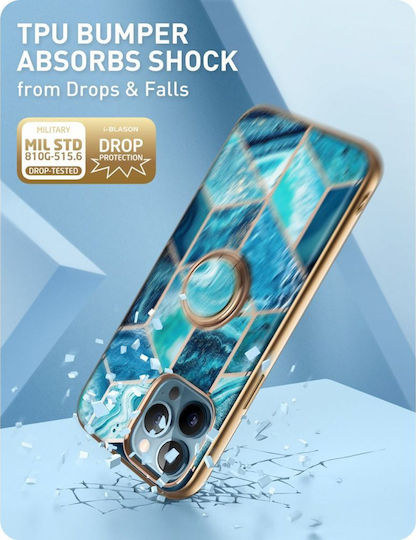 Supcase I-Blason Cosmo Snap Back Cover Σιλικόνης Ocean Blue (iPhone 13 Pro)