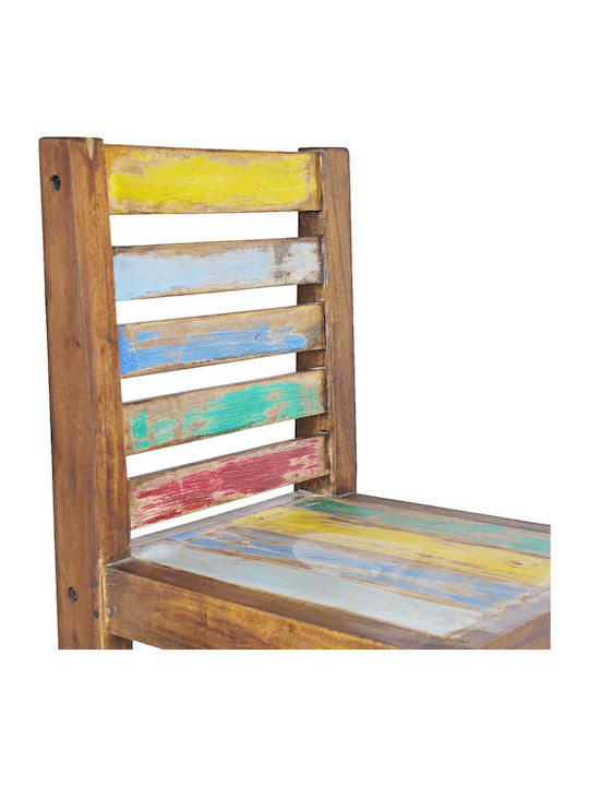 Столички Трапезария Recycled Wood 4бр 45x45x85бр