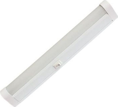 Eurolamp Under-Cabinet LED Light 5W Cool White with Switch L30xD2.2xH3.2cm