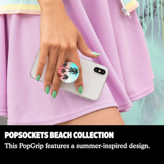 PopSockets PopGrip Κινητού Tropical Sunset