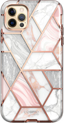 Supcase I-Blason Cosmo Plastic 360 Full Cover Durable Marble Pink (iPhone 13 Pro Max)