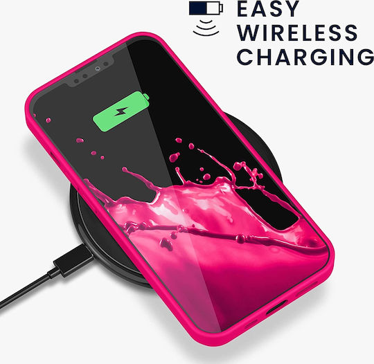 KWmobile Back Cover Silicon Neon Pink (iPhone 13 Pro)