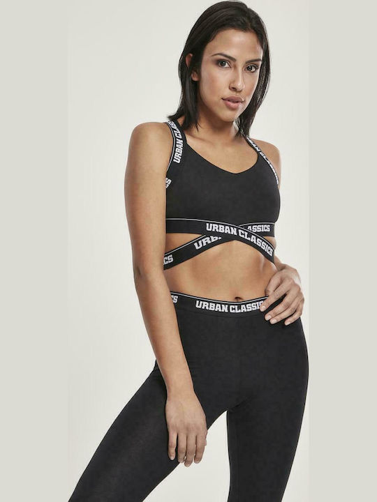 Women's Sports Bra without Padding Black