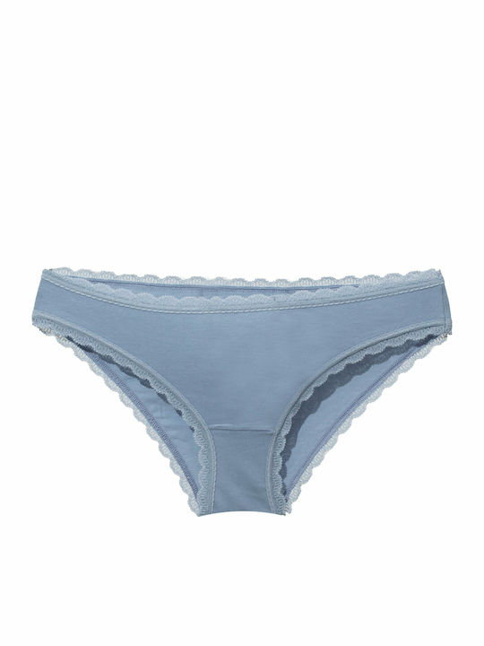 Βαμβακερά Γυναικεία Slip 2Pack Blue/Pink