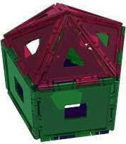 Gigo Plastic Construction Toy Geometric Building Kit for Children 4+ years old+ Years